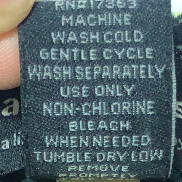 🧊Axcess by Liz Claiborne black rayon Sun dress with flower pattern - Picture 8 of 9